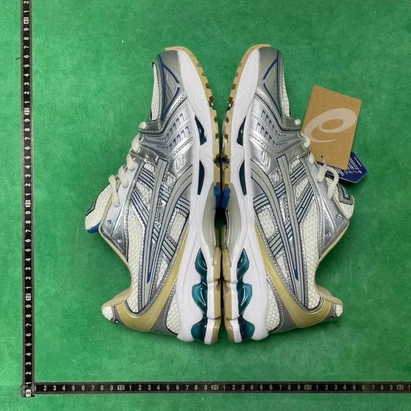 Asics Gel-Kayano 14 Silver White Navy