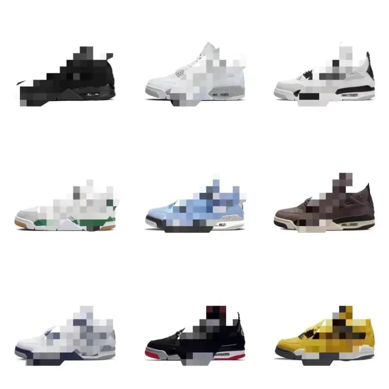 Air Jordan 4 Multiple Colorways — GX AJ4紫砖 HF4340-500