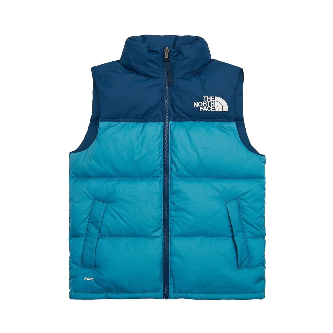The North Face Nuptse Vest Teal/Black — 12