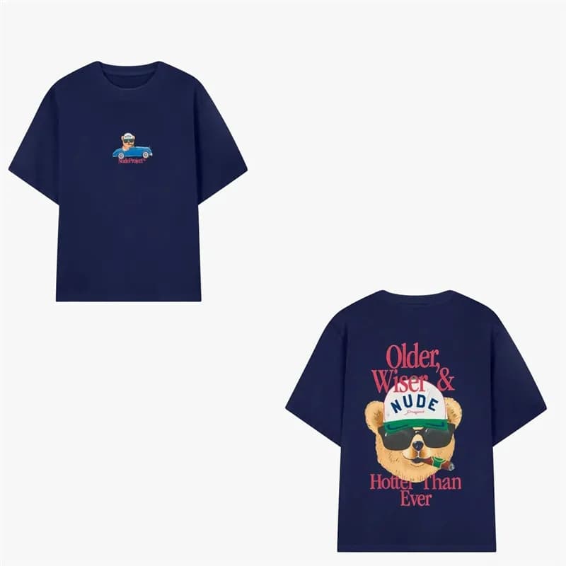 Broken Planet Graphic Tee Ice Swan Print — 16