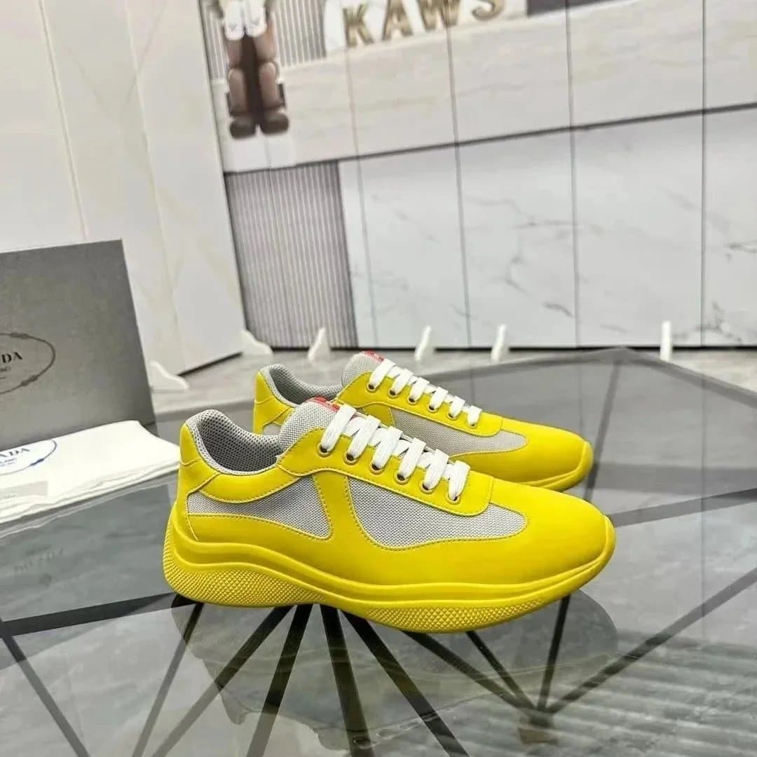 Prada Linea Rossa Sneaker Vulcanized Sole