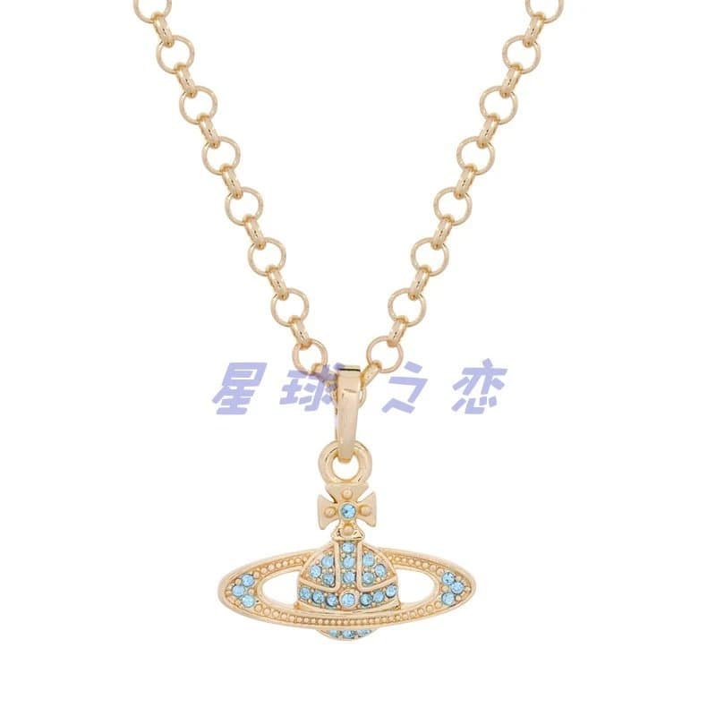 Vivienne Westwood Orb Pendant Necklace Crystal-Embellished — 10