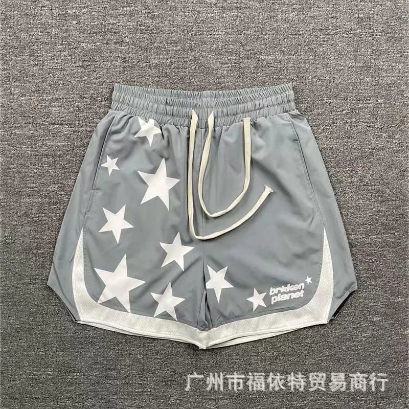 Undefeated Cargo Shorts Olive with Yellow Patch — Corteiz Pants-29