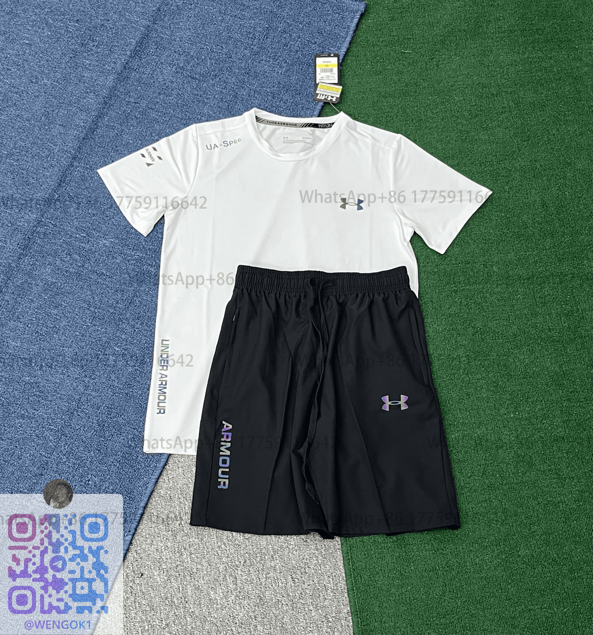 Nike Windrunner Jacket Classic Black — 27（T恤+短裤）