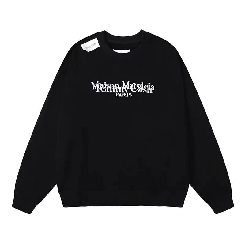 Maison Margiela Numbered Shirt Back Print — 6381黑色