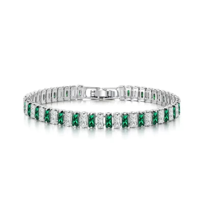 Van Cleef & Arpels Alhambra Bracelet Emerald and Diamond
