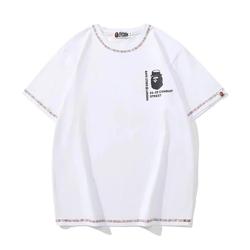 BAPE Ape Head Tee Brown Ape Head — 39 White