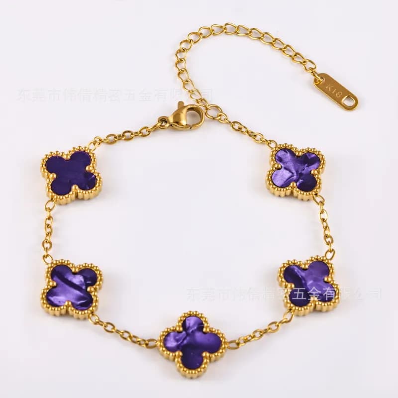 Van Cleef & Arpels Alhambra Bracelet Five Motifs
