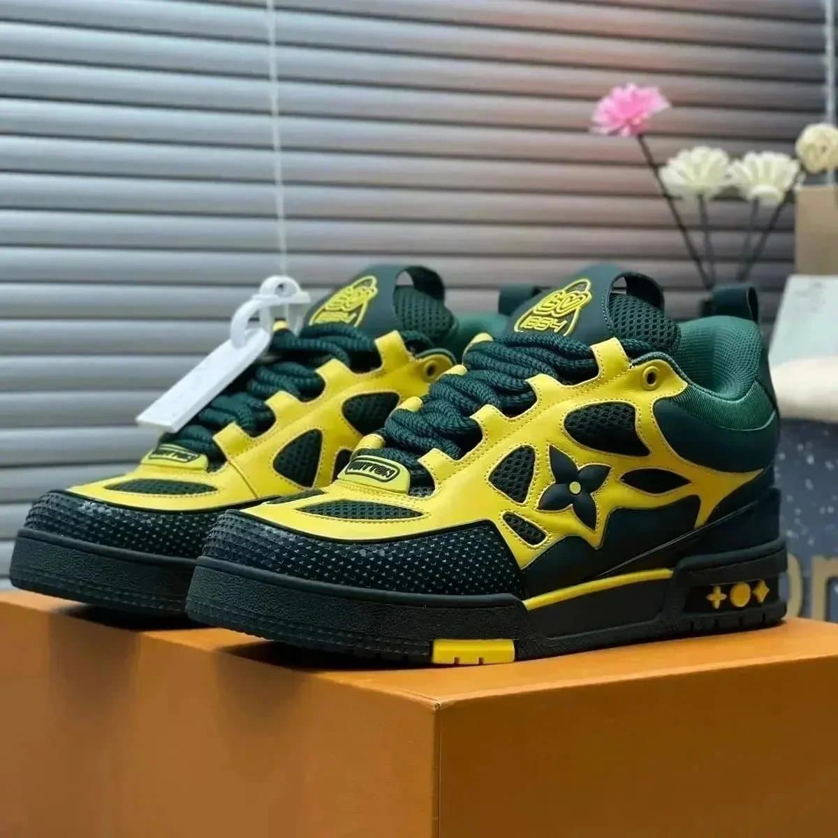 Louis Vuitton LV Trainer Denim Monogram — 11 Top  quality