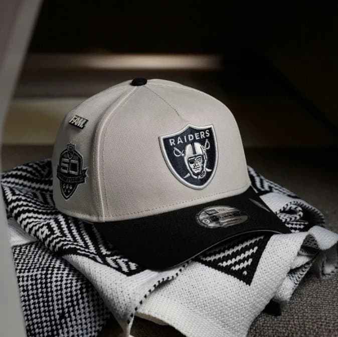 New Era × NFL 59FIFTY Cap Las Vegas Raiders 50th Anniversary