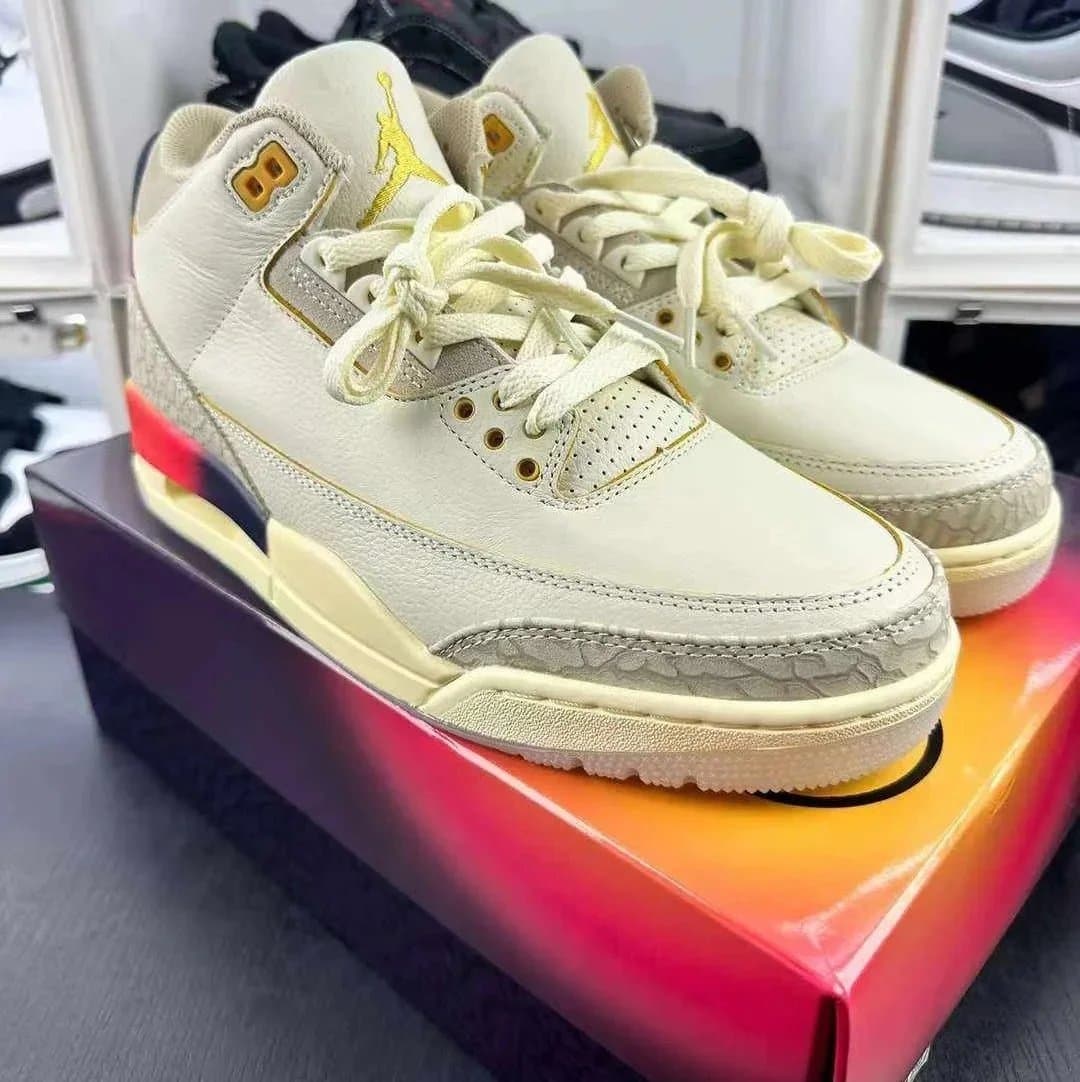 Air Jordan 1 Low Travis Scott Reverse Mocha — OG AJ3 彩虹笑脸
