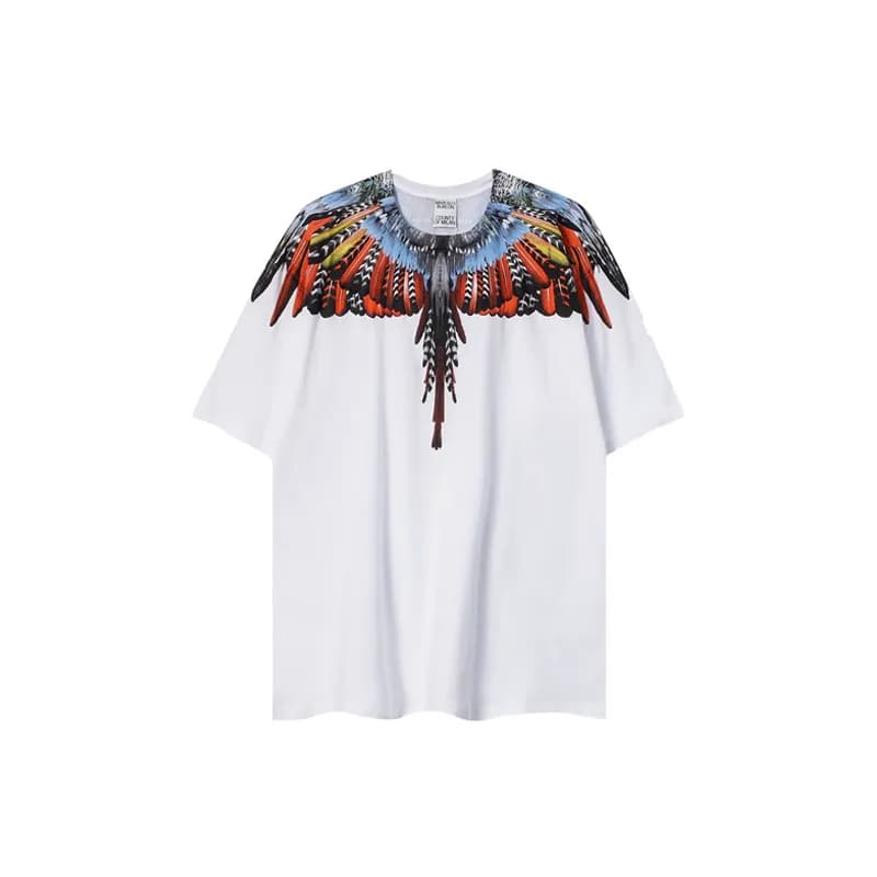 Wings T-Shirt Multi-Color Wings Print