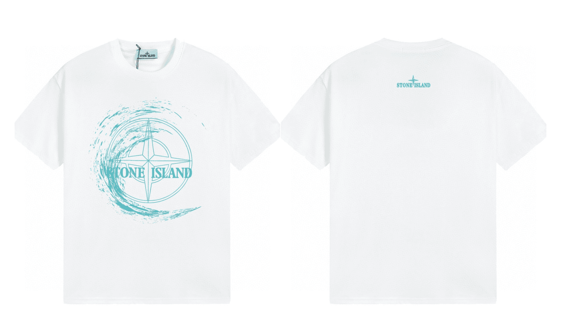 Stone Island Graphic T-Shirt Eclipse Print — 1