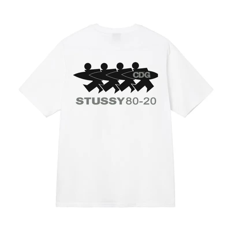 Stüssy Wizard Graphic Tee Blue Star Wizard — 白色【冲浪】