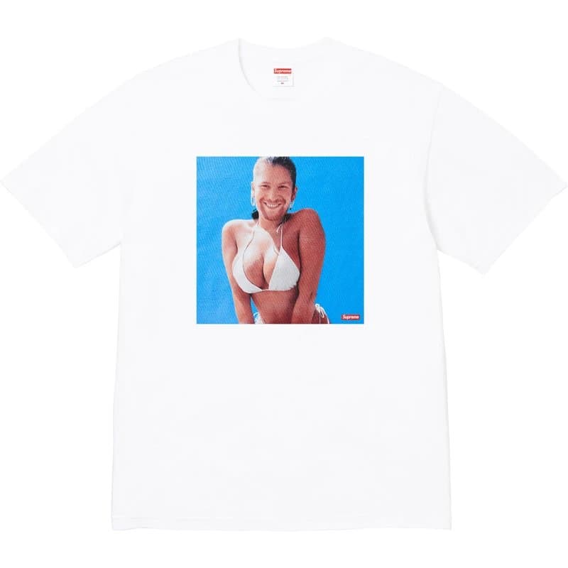 Supreme T-Shirt Sheep in Box Print — B393比基尼歌手 白色