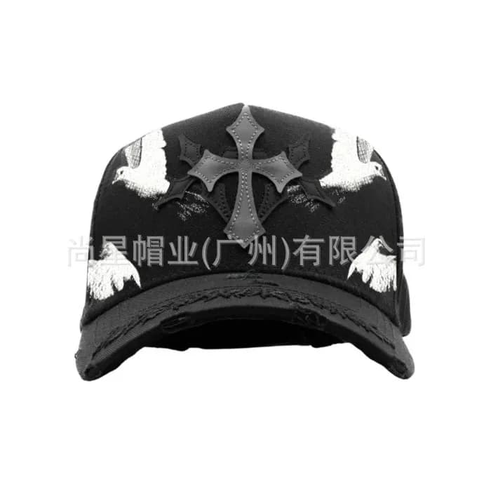 Revenge Trucker Cap RICH FOREVER Embroidered — P5907白