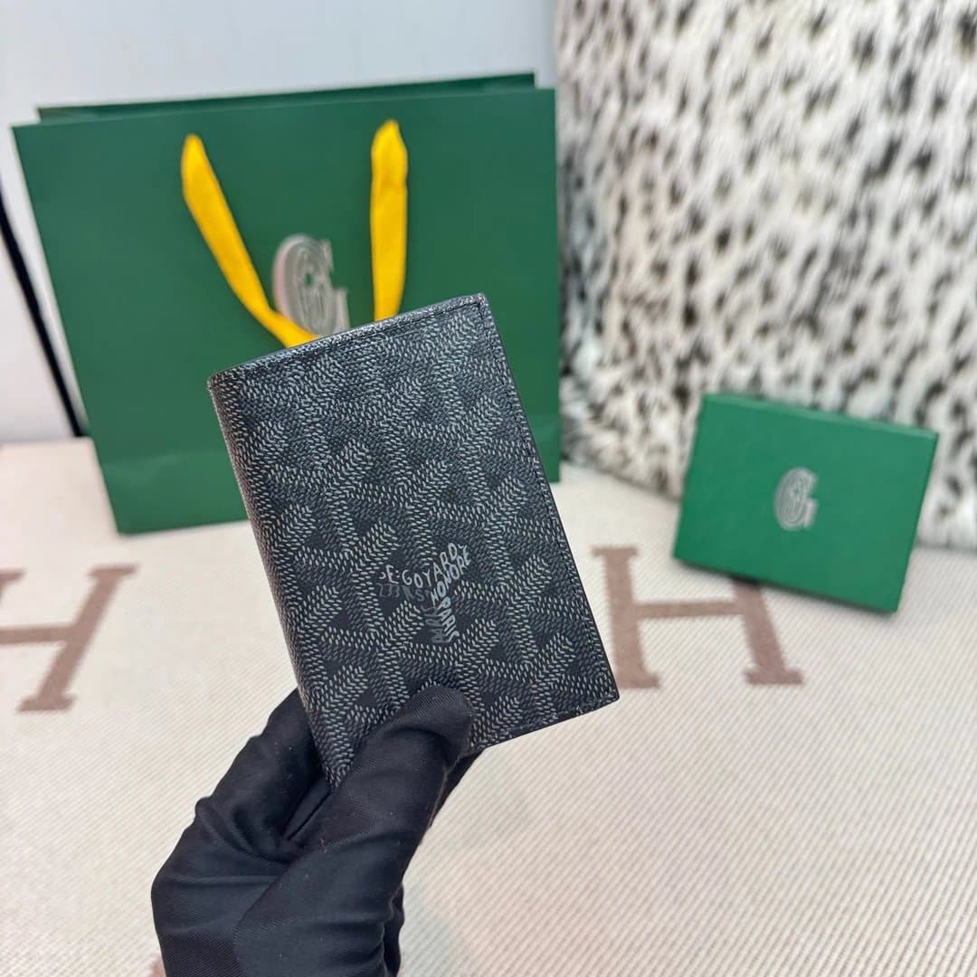 Goyard Saint Louis Wallet Goyardine Canvas
