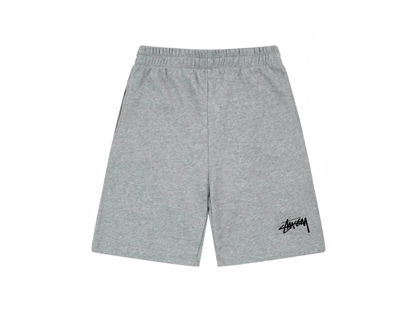 Stüssy Logo Shorts Heather Grey