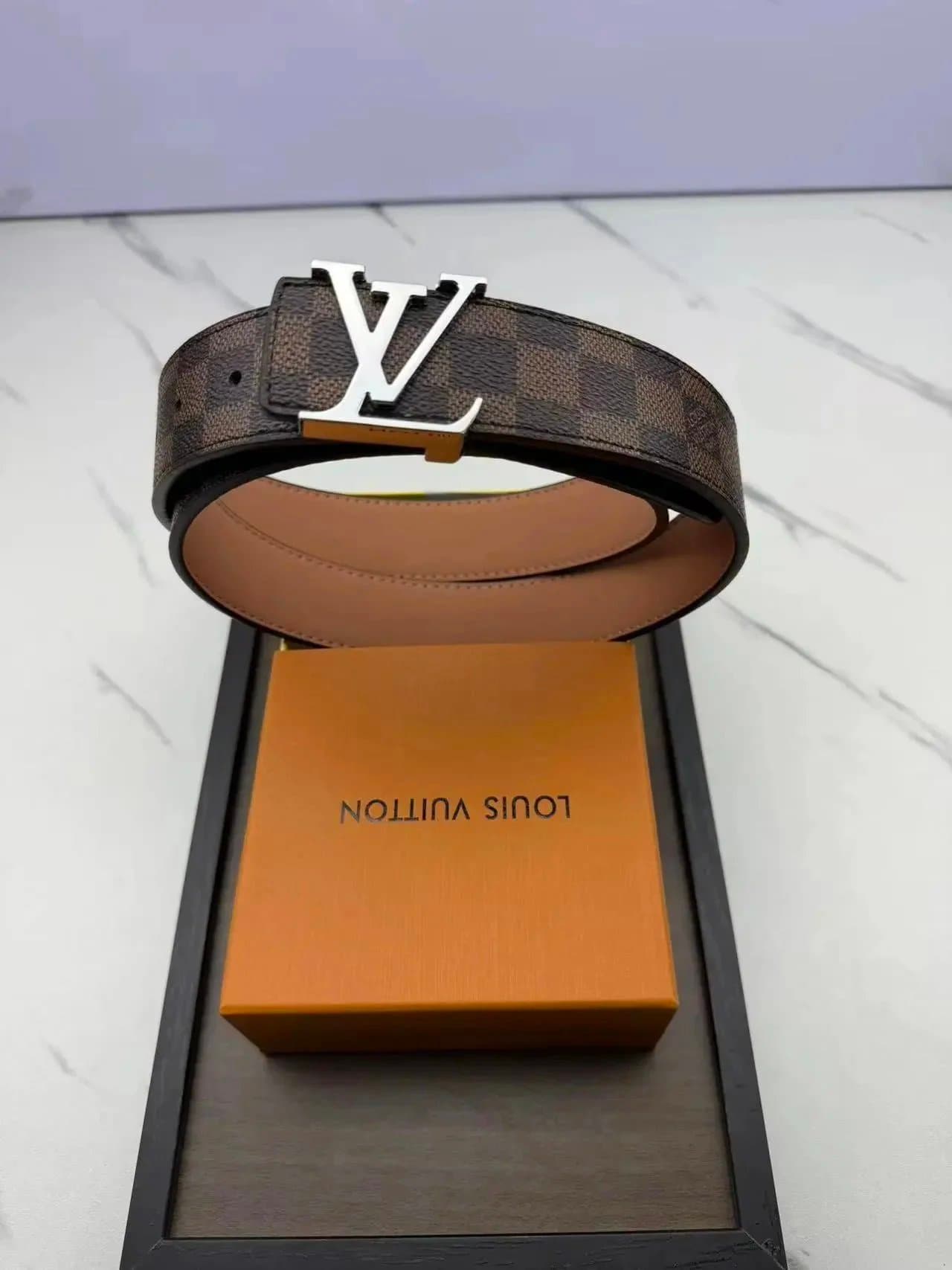 Louis Vuitton LV Initiales Belt Monogram Eclipse — 01