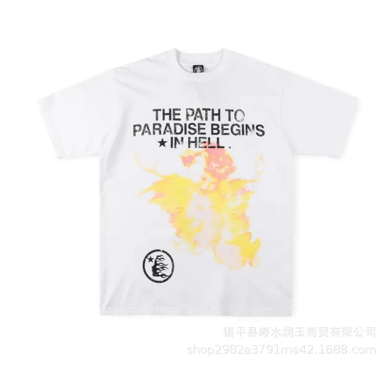 Hellstar Graphic Tee Alien Face Print — 17