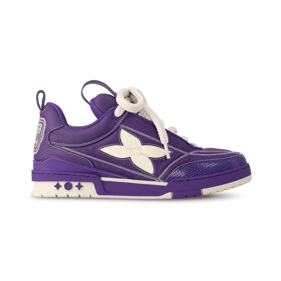 Louis Vuitton LV Trainer Monogram Embroidery — FS · Pluple