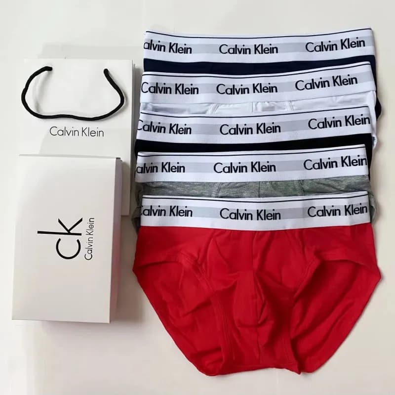Calvin Klein Classic Cotton Trunks Logo Waistband