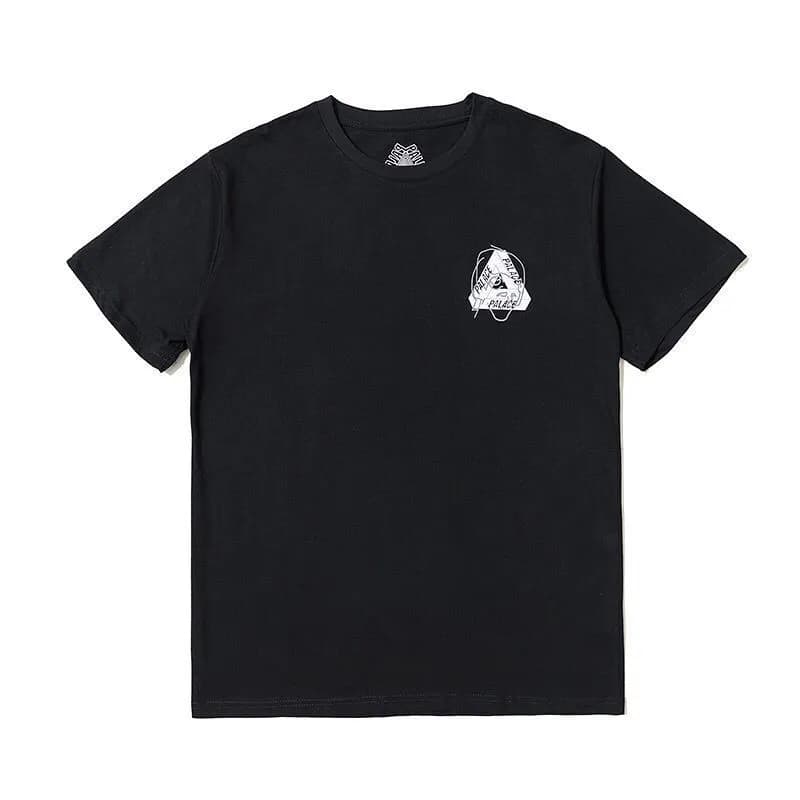 Palace Graphic Tee Multi-Character Print — 黑色9055
