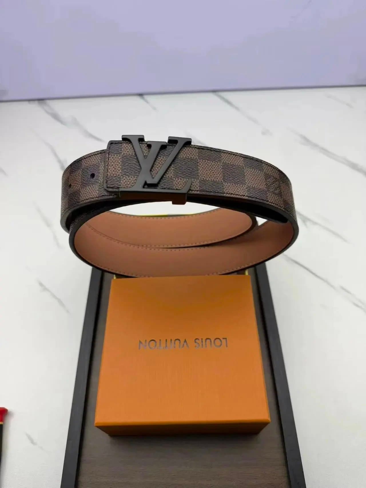 Louis Vuitton LV Initiales Belt Monogram Eclipse Canvas — 03