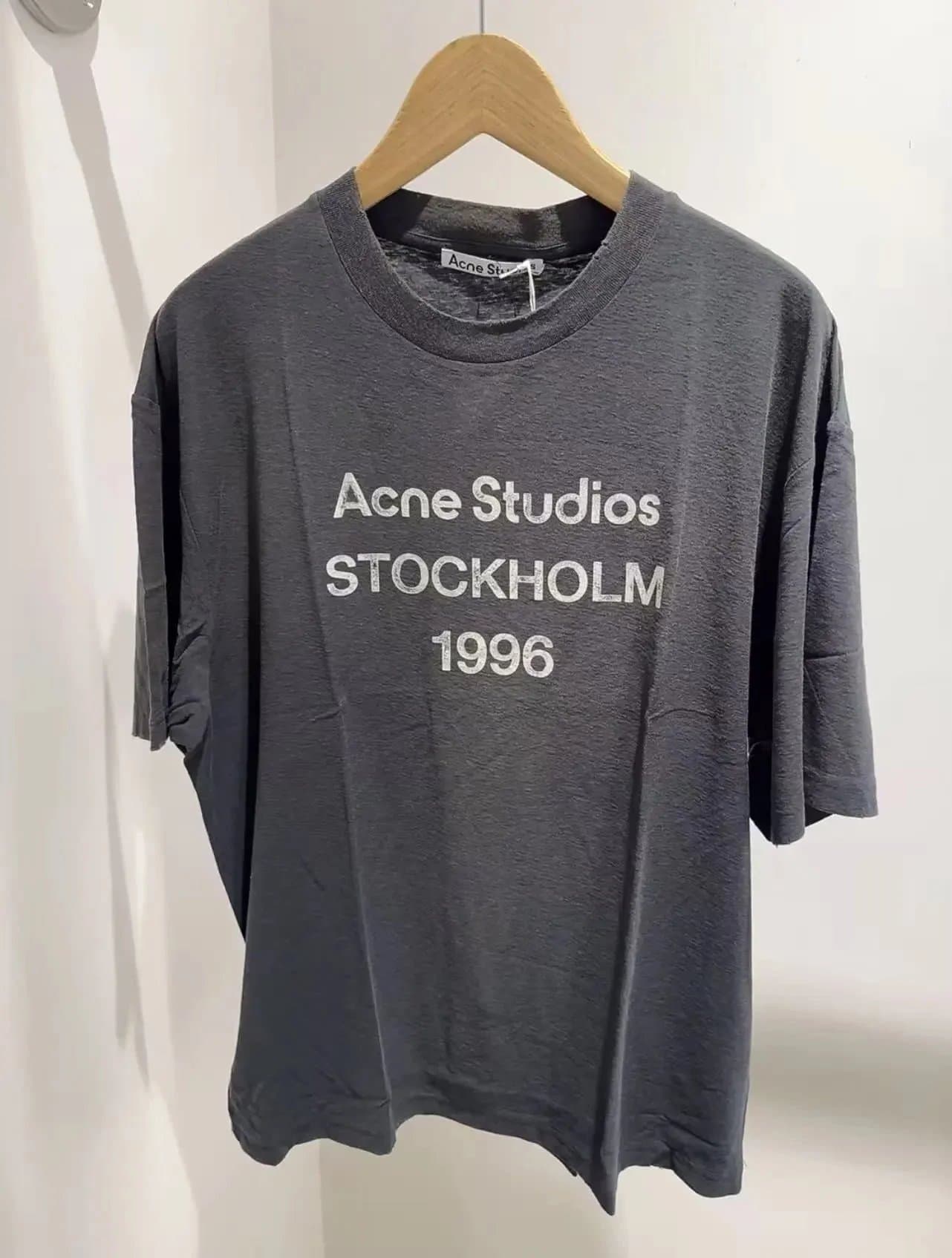 Acne Studios Logo T-Shirt Stockholm 1996