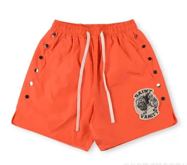 Saint Laurent Vanity Shorts Embroidered Patch