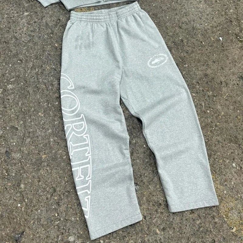 Corteiz Sweatpants Logo Side Stripe