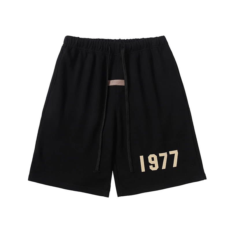Fear of God Essentials Graphic Tee 1977 — 1977短裤黑色