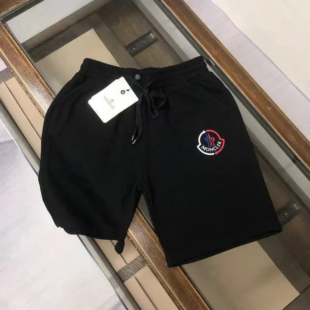 Moncler Logo Shorts Multicolor Logo — 1015005TLB