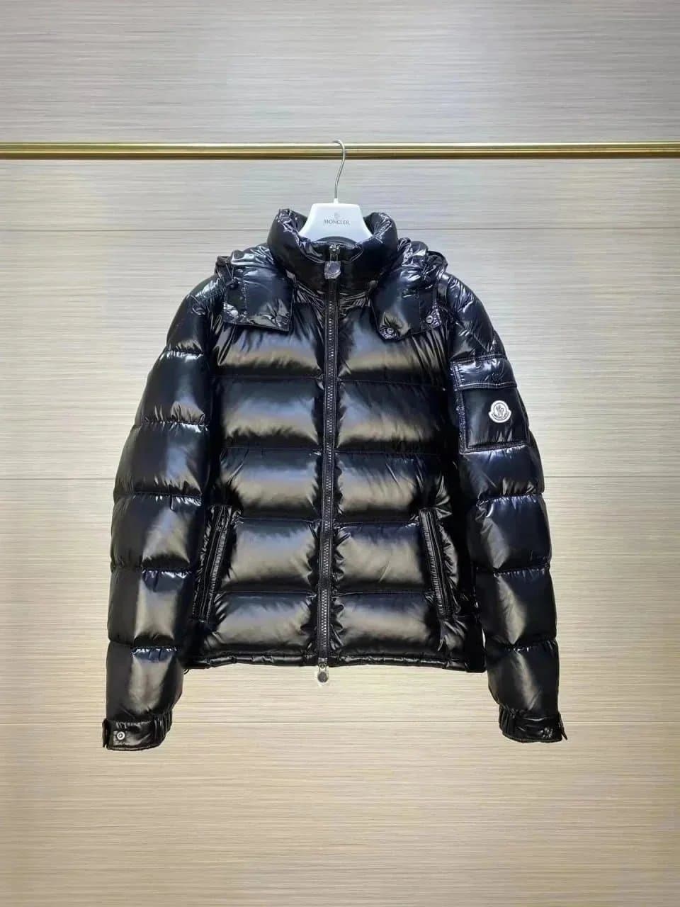 Moncler Maya Shiny Nylon