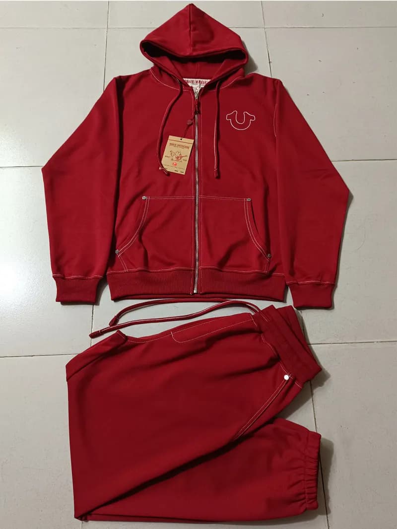 Lululemon Track Pants Heather Grey — 红色套装