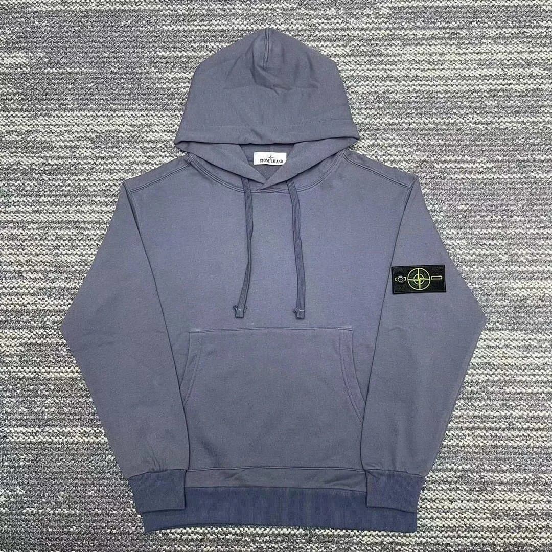 Stone Island Hooded Sweatshirt Compass Patch — 7