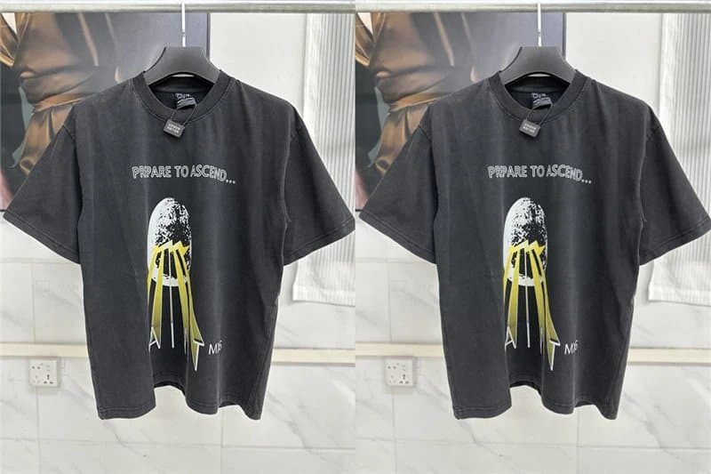 Gallery Dept. Graphic Tee Alien Mount Rushmore Print — VT9149洗水黑