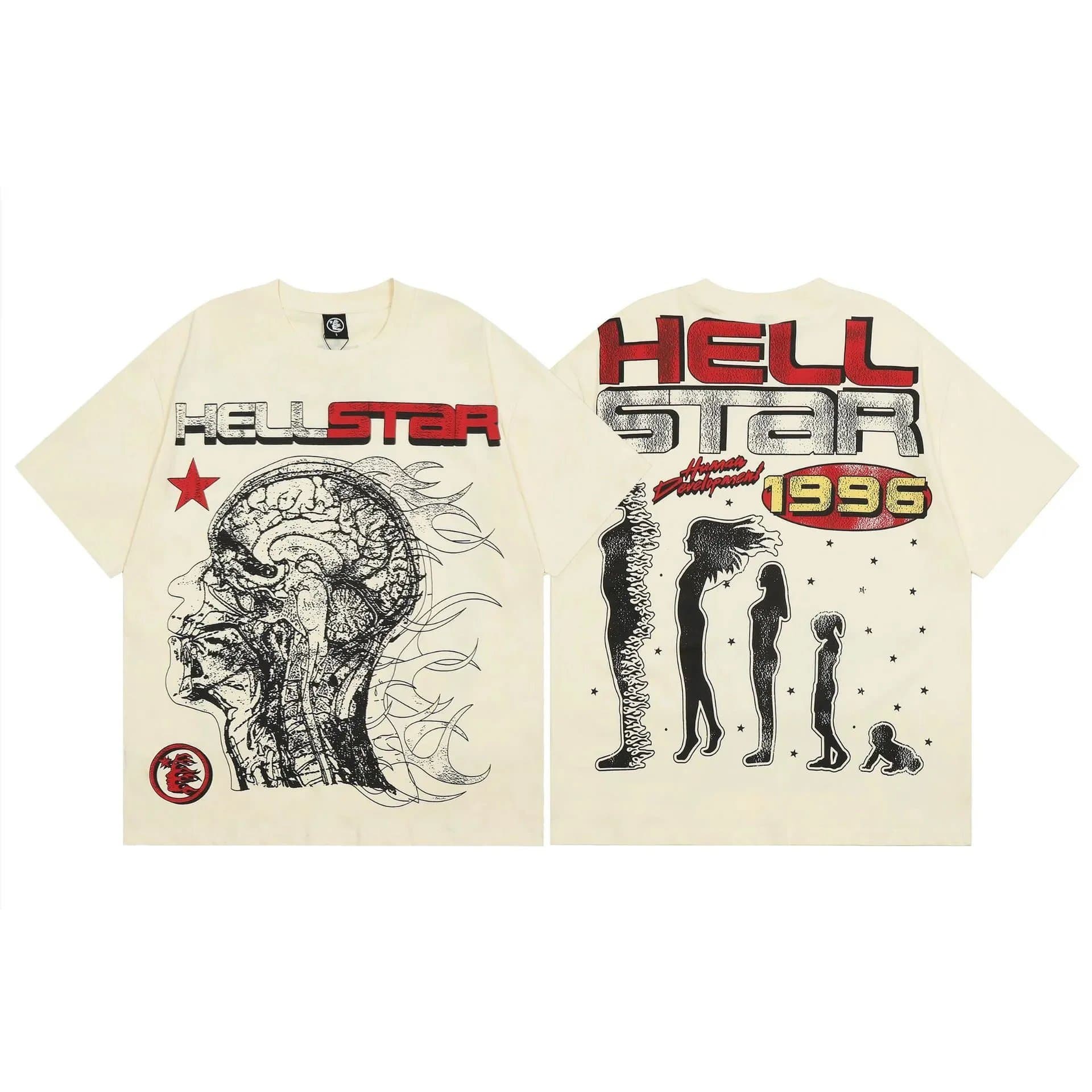 Graphic Tee Hellstar Smiley Flame — 0129032ZX