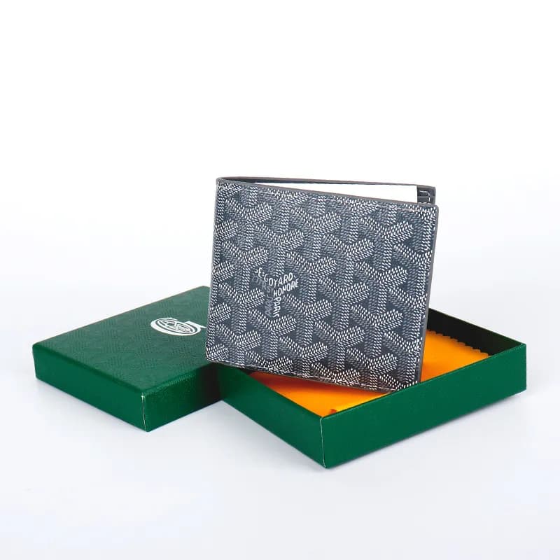 Goyard Bifold Wallet Goyardine Canvas