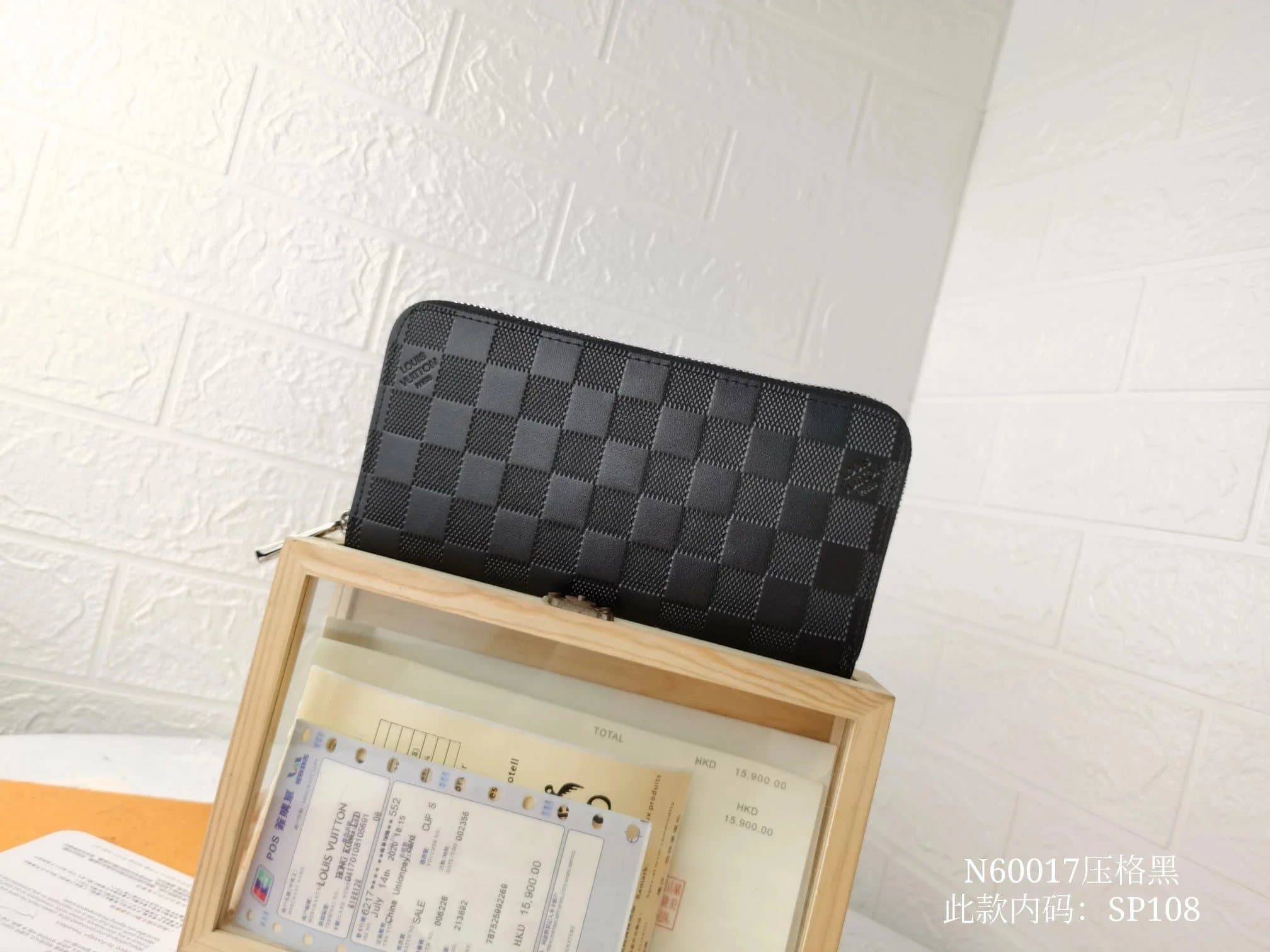 Louis Vuitton Zippy Wallet Damier Graphite