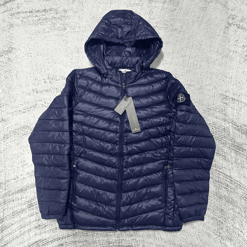 Stone Island Hooded Puffer Jacket Quilted