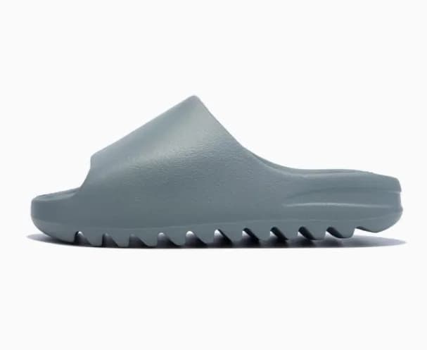 Yeezy Slide Bone — 椰子拖鞋—暗青【踩屎感满满】