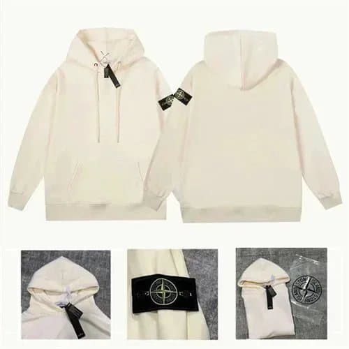 Stone Island Crewneck Sweatshirt Solid Color — STD-10
