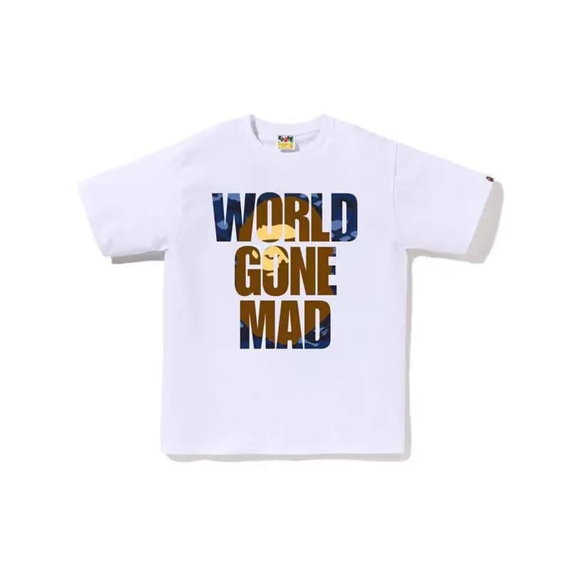 BAPE Graphic T-Shirt World Gone Mad