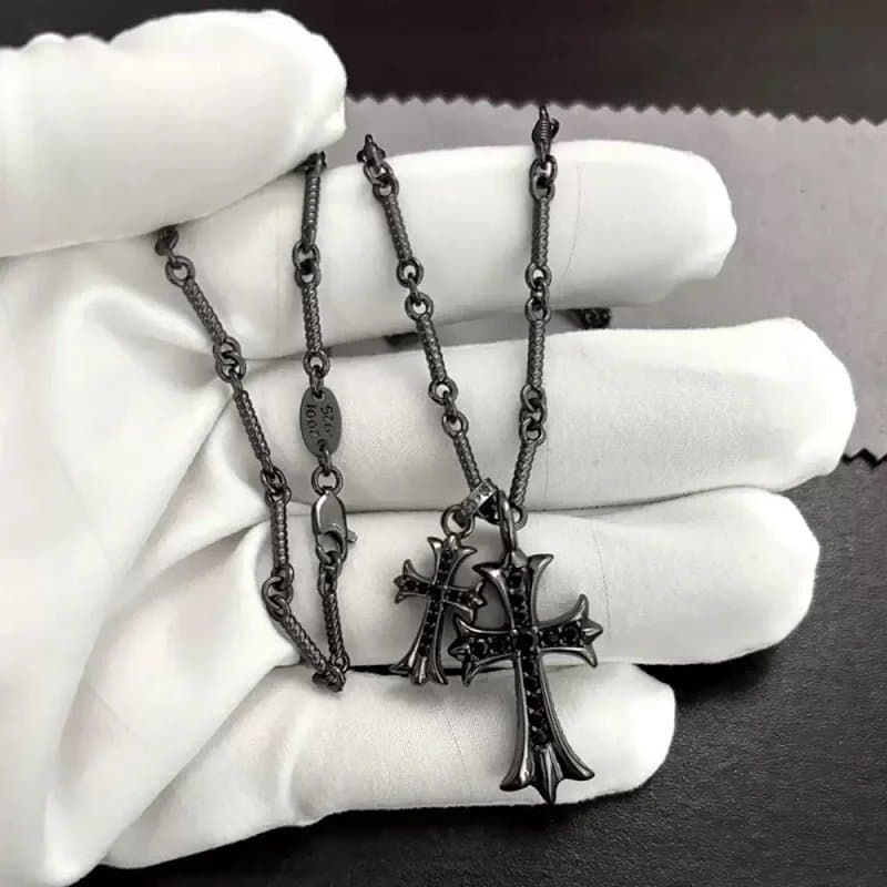 Chrome Hearts Chain Bracelet Silver Link — 24