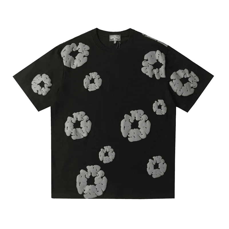 Palm Angels Graphic Tee Bear Print — Denim tears短袖-黑灰