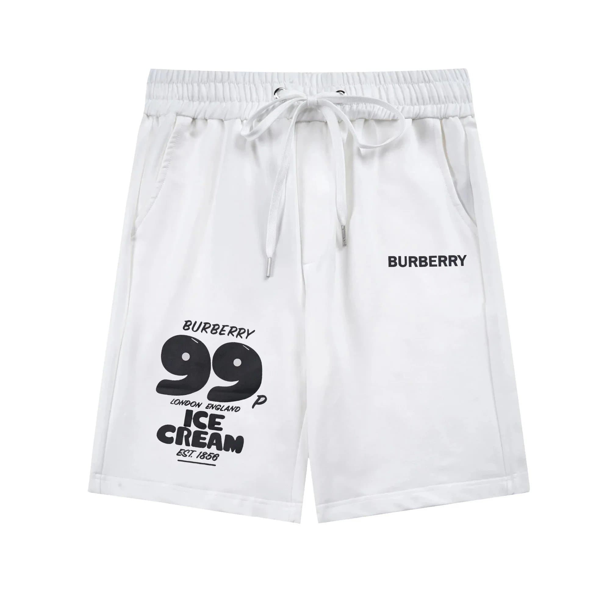 Burberry Monogram Shorts Icon Stripe Panel — 【High quality】--8