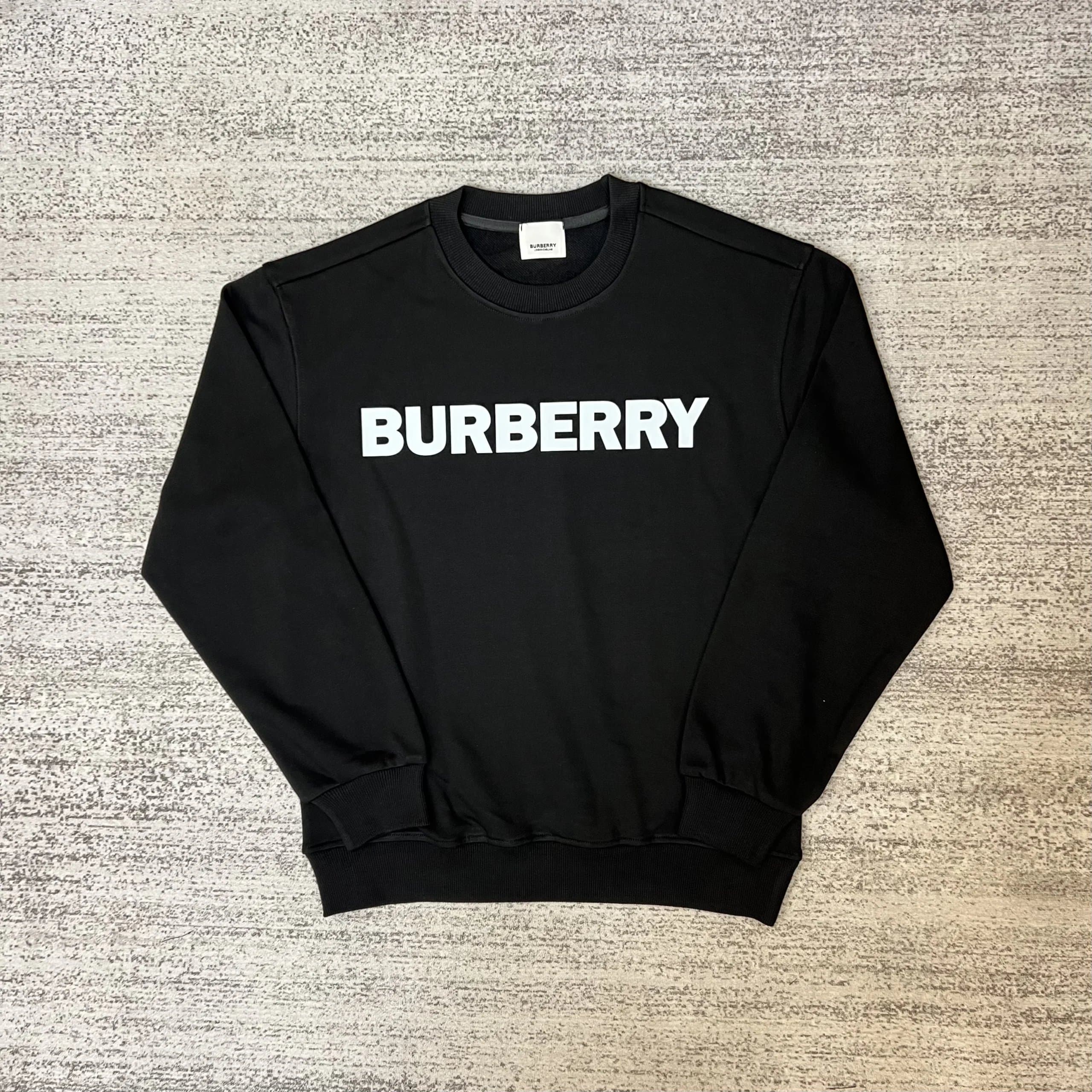 Burberry Crewneck Sweatshirt Logo Print