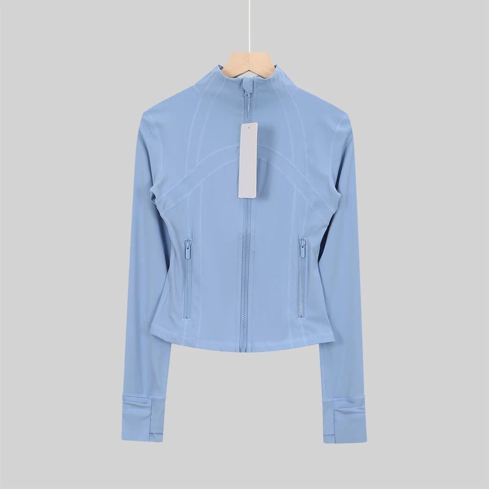 Lululemon Define Jacket High-Neck Zip-Up — 雾霾蓝