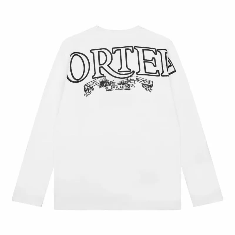 Off-White Long-Sleeve Tee Orteil Graphic
